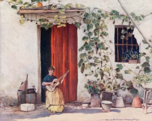 Une cour, Séville